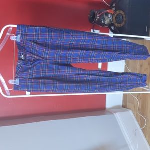 Plaid Dress Slacks